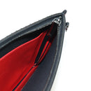 Christian Louboutin Hand Bag Leather 2way Red Silver Auth bs35035V-24