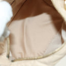 CHANEL Matelasse Chain Shoulder Bag Lamb Skin Ivory Gold CC Auth bs35037M-11