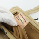 BOTTEGA VENETA Hand Bag Wool Beige Silver Auth bs35042-12