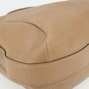 GUCCI Shoulder Bag Leather Beige Gold 296880 Auth bs35043A-14