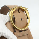 GUCCI Shoulder Bag Leather Beige Gold 296880 Auth bs35043A-10