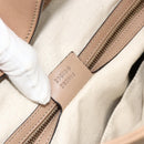 GUCCI Shoulder Bag Leather Beige Gold 296880 Auth bs35043A-12