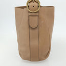 GUCCI Shoulder Bag Leather Beige Gold 296880 Auth bs35043A-3