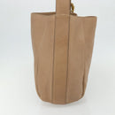 GUCCI Shoulder Bag Leather Beige Gold 296880 Auth bs35043A-4
