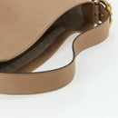 GUCCI Shoulder Bag Leather Beige Gold 296880 Auth bs35043A-7