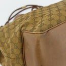 GUCCI GG Canvas Tote Bag Beige Gold 109141 Auth bs35044-11