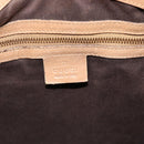 GUCCI GG Canvas Tote Bag Beige Gold 109141 Auth bs35044-14