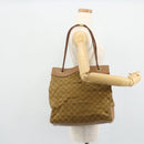 GUCCI GG Canvas Tote Bag Beige Gold 109141 Auth bs35044-21