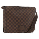 LOUIS VUITTON Damier Ebene Brooklyn MM Shoulder Bag N51211 LV Auth bs35045-1