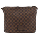 LOUIS VUITTON Damier Ebene Brooklyn MM Shoulder Bag N51211 LV Auth bs35045-13