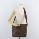 LOUIS VUITTON Damier Ebene Brooklyn MM Shoulder Bag N51211 LV Auth bs35045-24