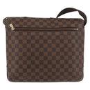 LOUIS VUITTON Damier Ebene Brooklyn MM Shoulder Bag N51211 LV Auth bs35045-2