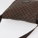 LOUIS VUITTON Damier Ebene Brooklyn MM Shoulder Bag N51211 LV Auth bs35045-6