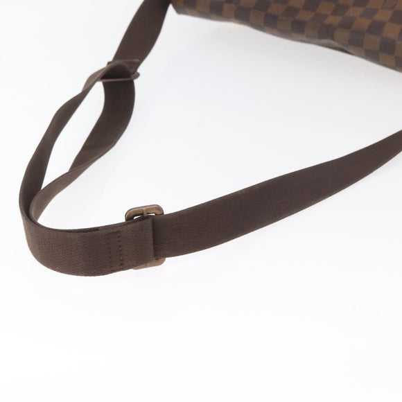 LOUIS VUITTON Damier Ebene Brooklyn MM Shoulder Bag N51211 LV Auth bs35045