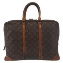 LOUIS VUITTON Monogram Porte Documents Voyage Bag M53361 LV Auth bs35047-13