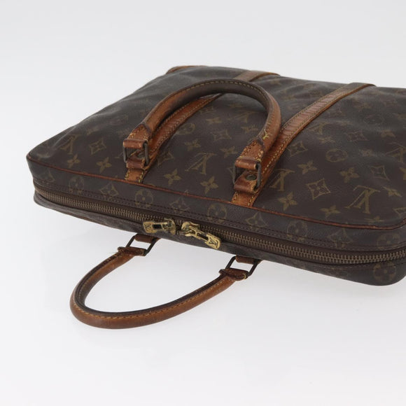 LOUIS VUITTON Monogram Porte Documents Voyage Bag M53361 LV Auth bs35047