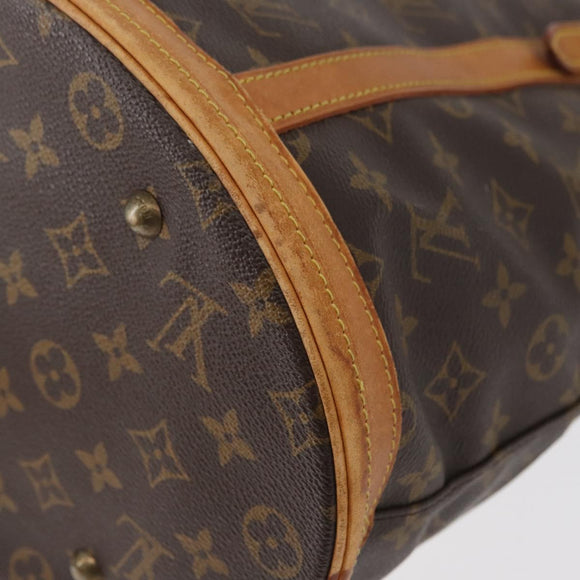 LOUIS VUITTON Monogram Bucket GM Shoulder Bag M42236 LV Auth bs35048