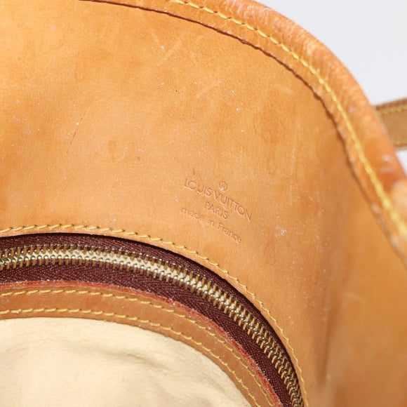 LOUIS VUITTON Monogram Bucket GM Shoulder Bag M42236 LV Auth bs35048