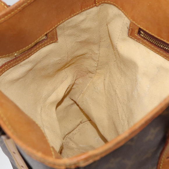 LOUIS VUITTON Monogram Bucket GM Shoulder Bag M42236 LV Auth bs35048