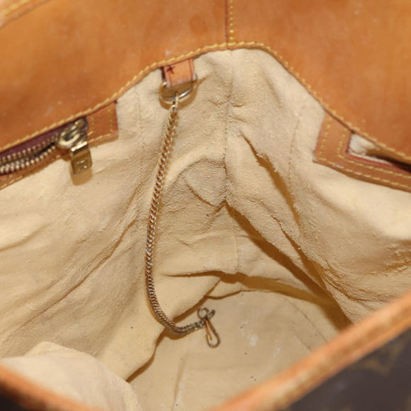 LOUIS VUITTON Monogram Bucket GM Shoulder Bag M42236 LV Auth bs35048