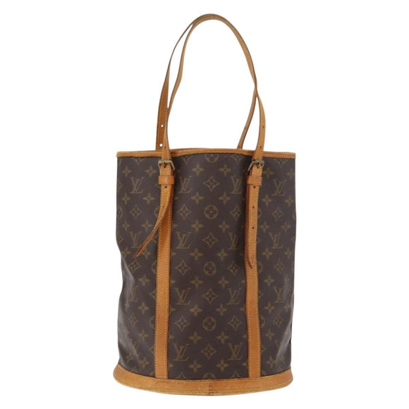 LOUIS VUITTON Monogram Bucket GM Shoulder Bag M42236 LV Auth bs35048