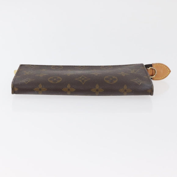 LOUIS VUITTON Monogram Bucket GM Accessory Pouch LV Auth bs35049
