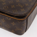 LOUIS VUITTON Monogram Abbesses Shoulder Bag M45257 LV Auth bs35050-15