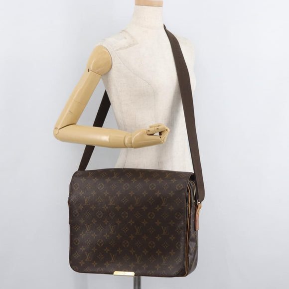 LOUIS VUITTON Monogram Abbesses Shoulder Bag M45257 LV Auth bs35050