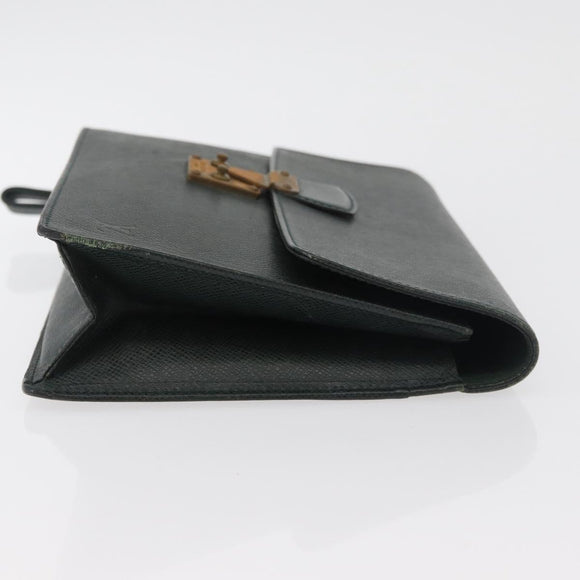 LOUIS VUITTON Taiga Pochette Kourad Clutch Bag Epicea M30194 LV Auth bs35052