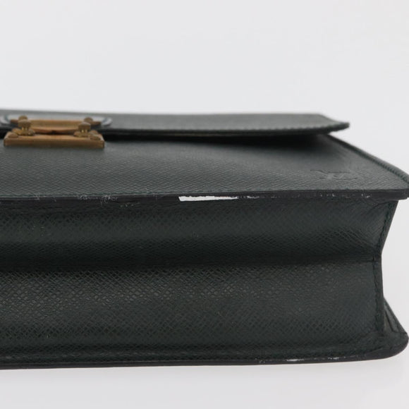 LOUIS VUITTON Taiga Pochette Kourad Clutch Bag Epicea M30194 LV Auth bs35052