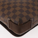 LOUIS VUITTON Damier Ebene Brooklyn PM Schoudertas N51210 LV Auth bs35054-15