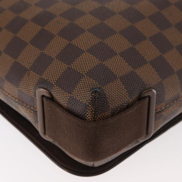 LOUIS VUITTON Damier Ebene Brooklyn PM Schoudertas N51210 LV Auth bs35054