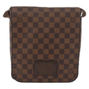 LOUIS VUITTON Damier Ebene Brooklyn PM Schoudertas N51210 LV Auth bs35054-13