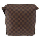 LOUIS VUITTON Damier Ebene Brooklyn PM Schoudertas N51210 LV Auth bs35054-2