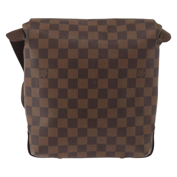 LOUIS VUITTON Damier Ebene Brooklyn PM Schoudertas N51210 LV Auth bs35054