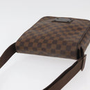 LOUIS VUITTON Damier Ebene Brooklyn PM Schoudertas N51210 LV Auth bs35054-6