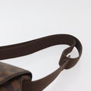 LOUIS VUITTON Damier Ebene Brooklyn PM Schoudertas N51210 LV Auth bs35054-8