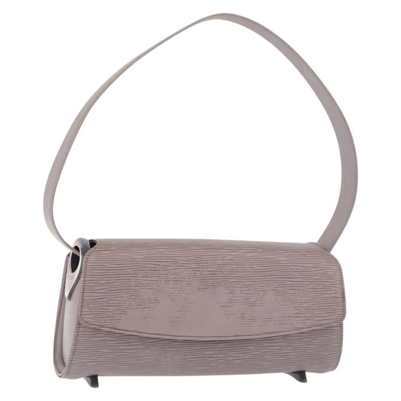 LOUIS VUITTON Epi Nocturne GM Shoulder Bag Lilac M5217B LV Auth bs35055