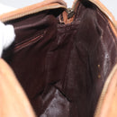 CHANEL Matelasse Chain Shoulder Bag Lamb Skin Brown Gold CC Auth bs35057-19