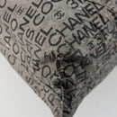 CHANEL Unlimited Tote Bag Coated Canvas Silver CC Auth bs35061-11
