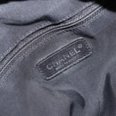 CHANEL Unlimited Tote Bag Coated Canvas Silver CC Auth bs35061-16
