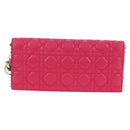 Christian Dior Lady Dior Kette Schultertasche Leder Rosa Gold Orig. bs35063SAM-2
