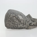 CHANEL Unlimited Shoulder Bag Coated Canvas 2way Silver CC Auth bs35065-4