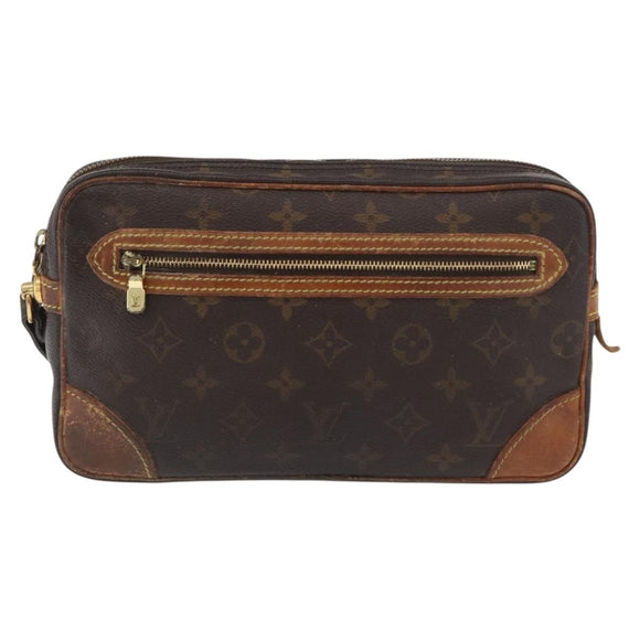 LOUIS VUITTON Monogram Marly Dragonne GM Clutch Bag M51825 LV Auth bs35069