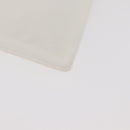 HERMES Trousse Flats Adada Pouch Cotton White Silver Auth bs35071V-10
