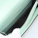 GUCCI GG Canvas Guccissima Long Wallet Leather Green Gold 548055 Auth bs35079A-20