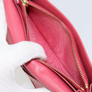 PRADA Long Wallet Safiano leather Pink Gold Auth bs35082A-19