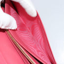 PRADA Long Wallet Safiano leather Pink Gold Auth bs35082A-21