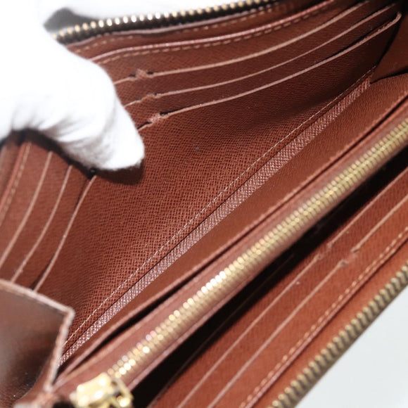 LOUIS VUITTON Monogram Portefeuille Astrid Long Wallet M61781 LV Auth bs35084