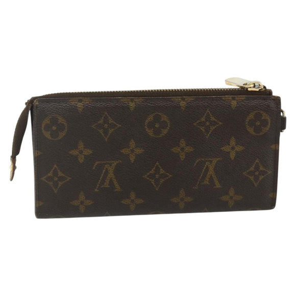 LOUIS VUITTON Monogram Portefeuille Astrid Long Wallet M61781 LV Auth bs35084